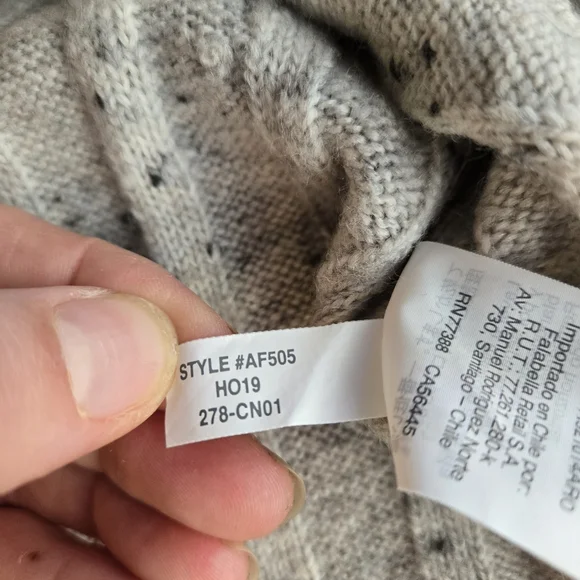 Madewell Donegal Evercrest Oatmeal Rollneck Wool Blend Turtleneck Sweater - Picture 4 of 9